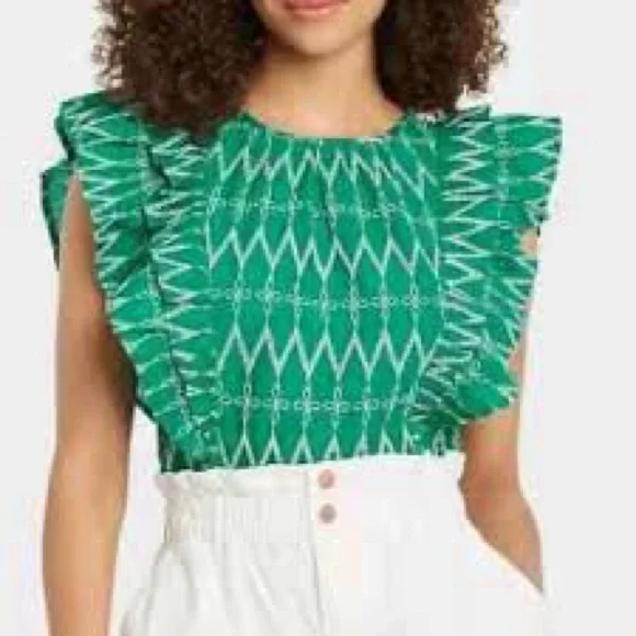 Universal Thread Ruffle Top - Picture 2 of 13